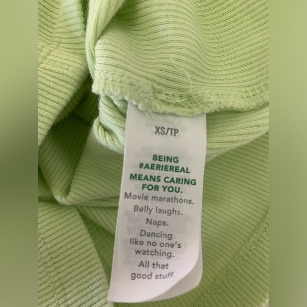 Aerie Lime Green Tank Top - Picture 6 of 11
